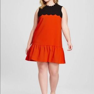 VICTORIA BECKHAM FOR TARGET - scalloped dress